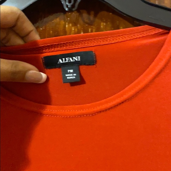 Alfani red blouse - Picture 2 of 2
